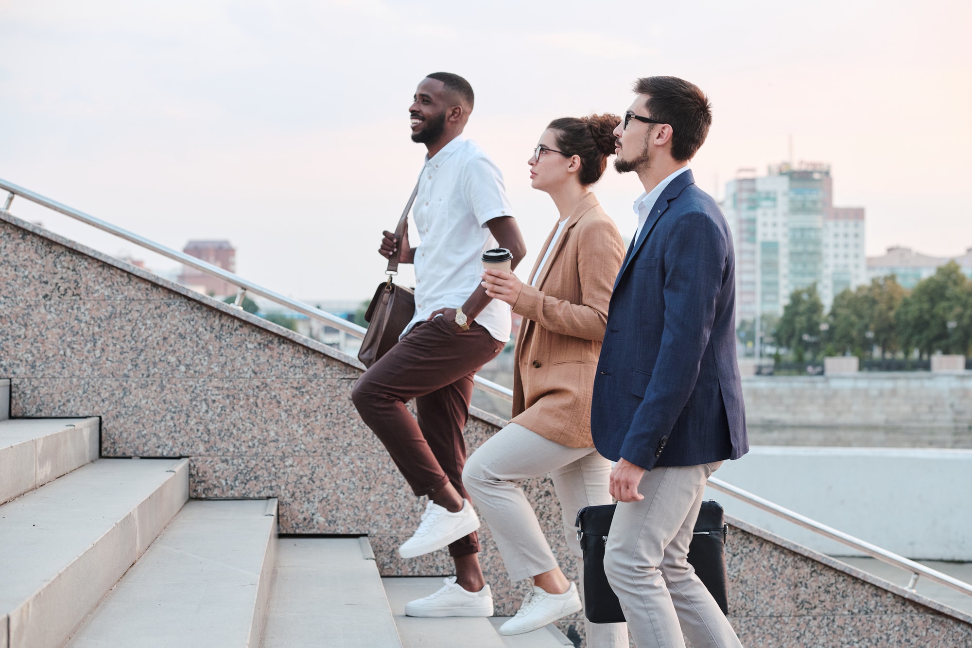 Students Hanging Out